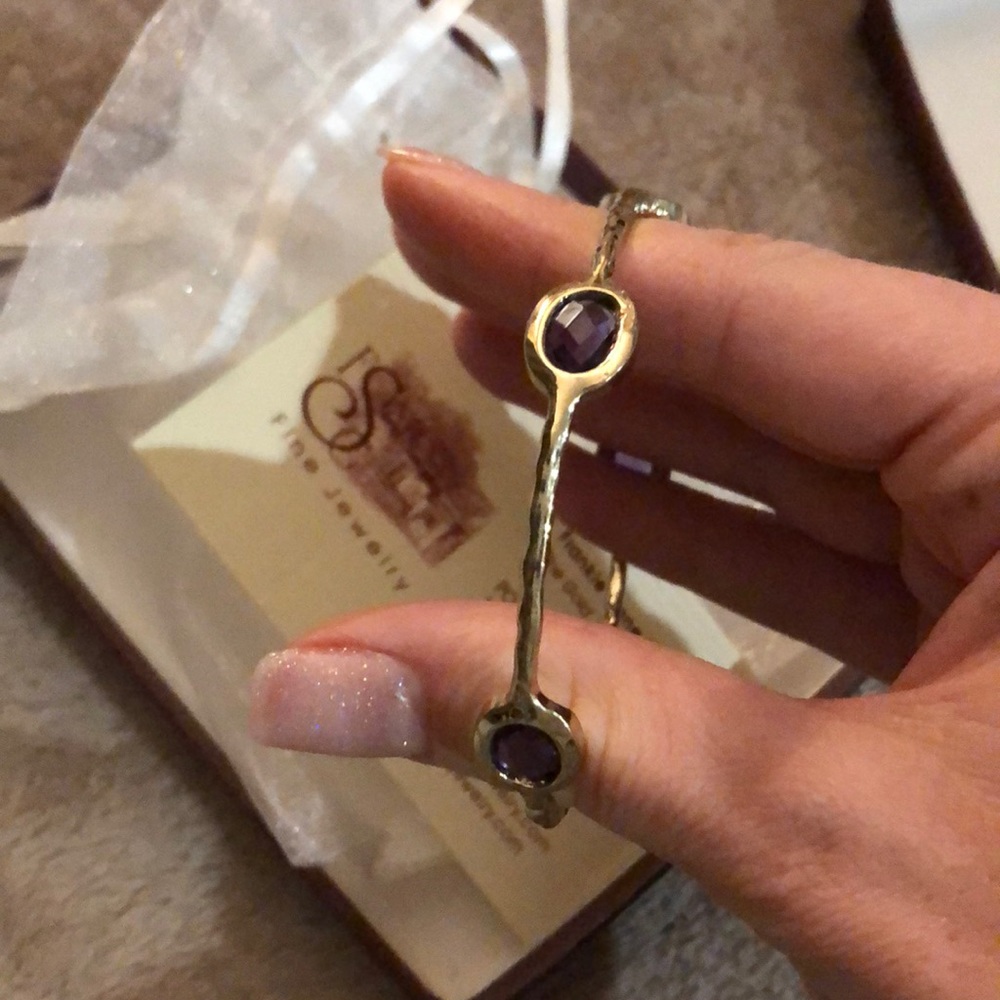 Amethyst bracelet
